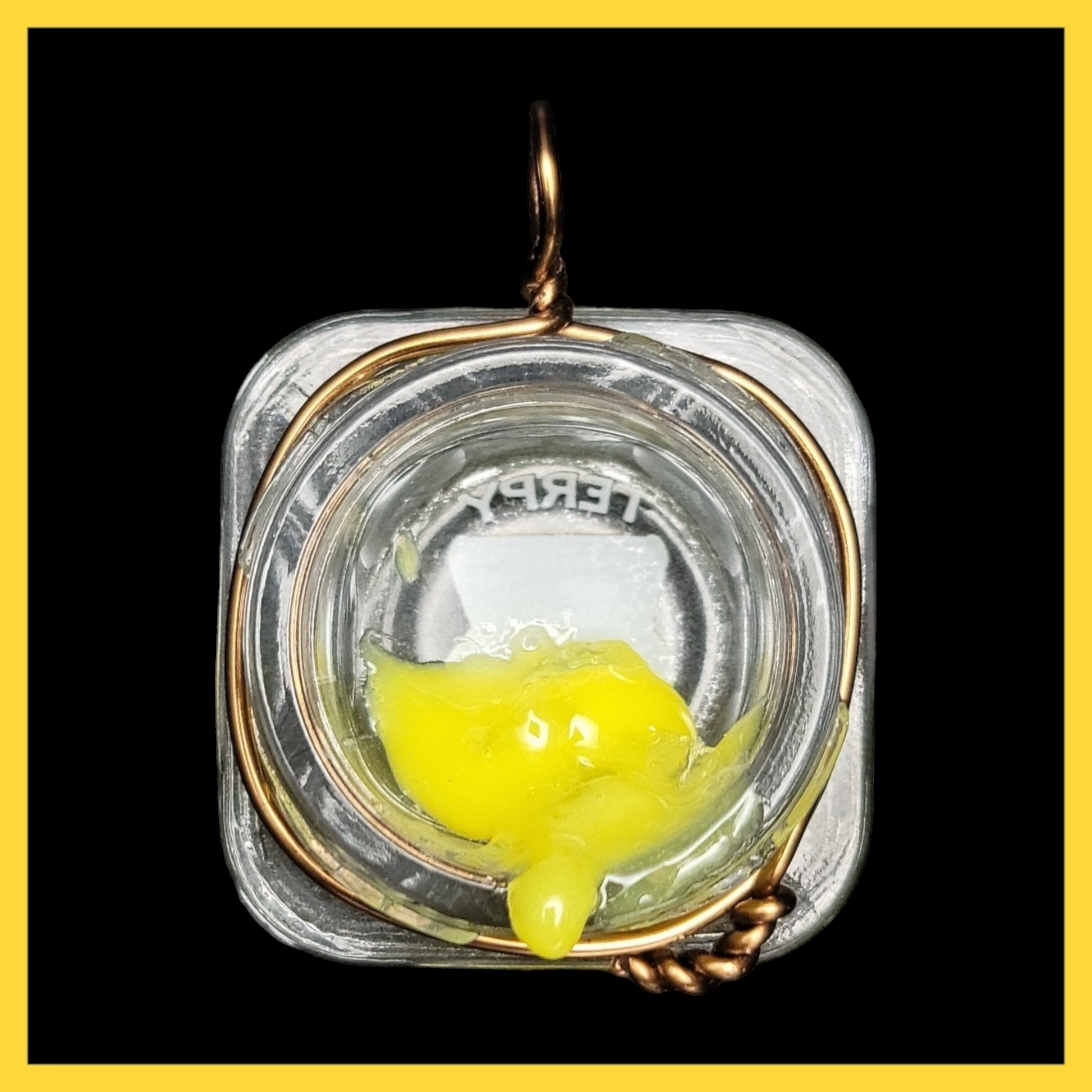 Small Sugar Sauce Dab Pendant (Drippy) image 0