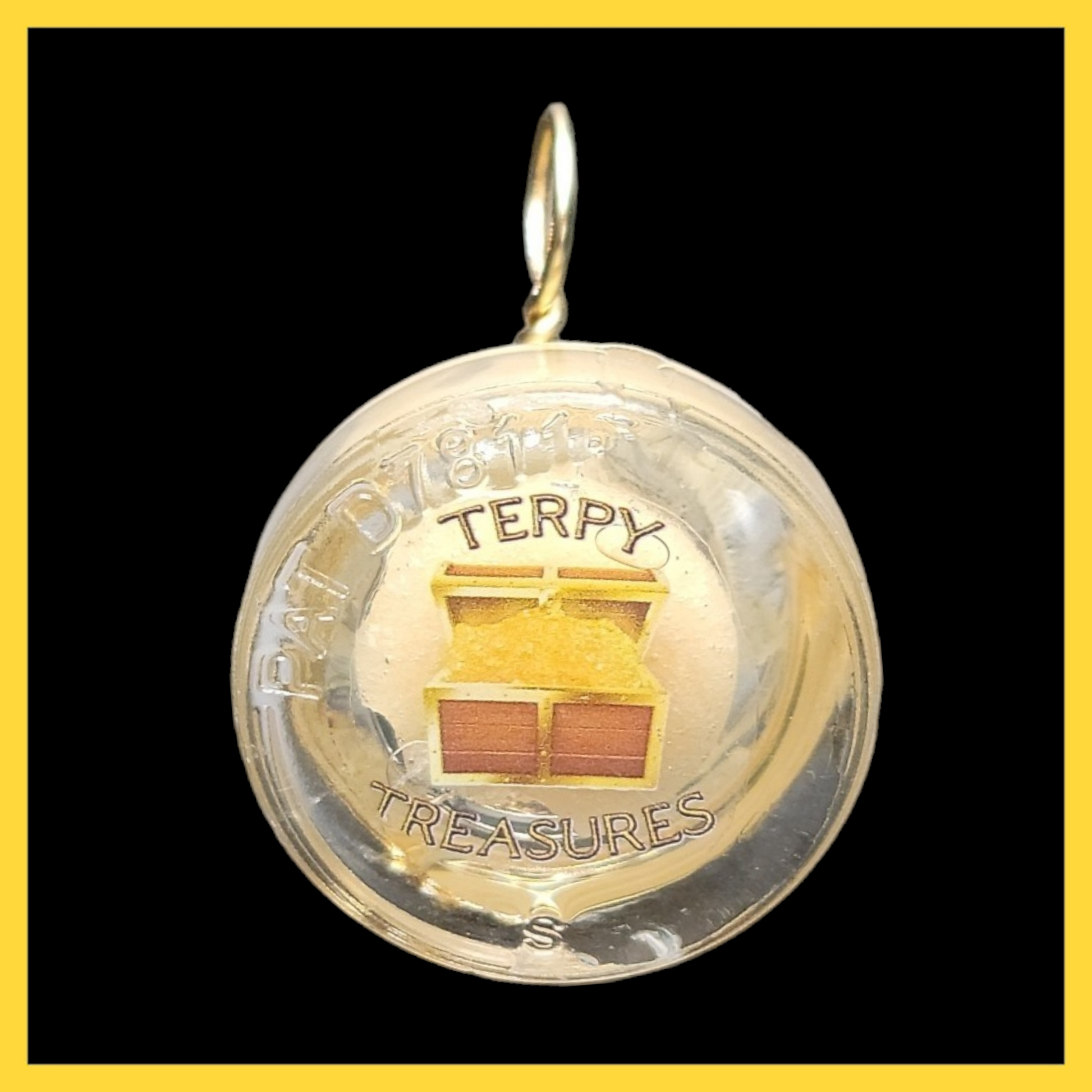 Small Hash Rosin Dab Pendant (Messy) image 2