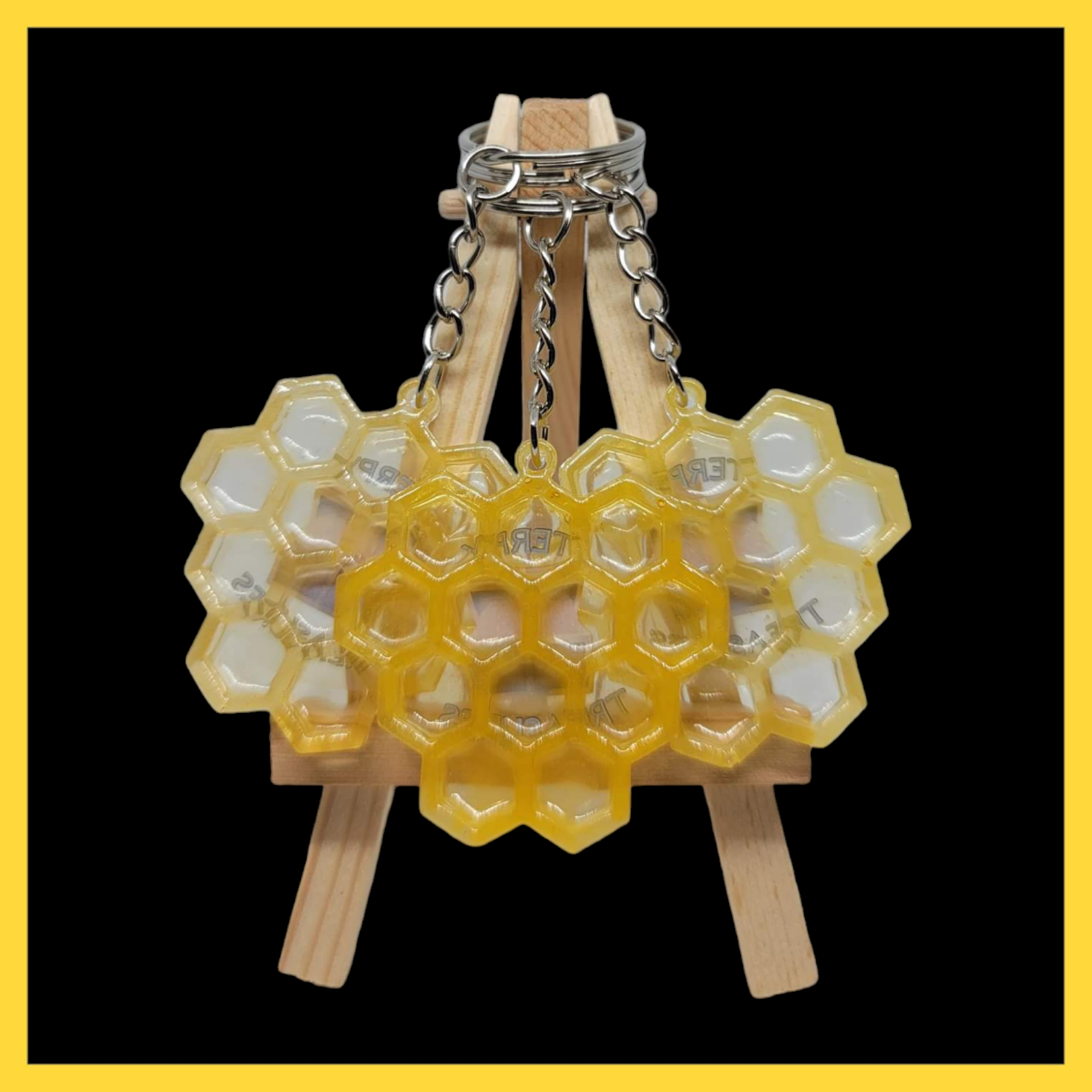 Honeycomb Keychains image 0