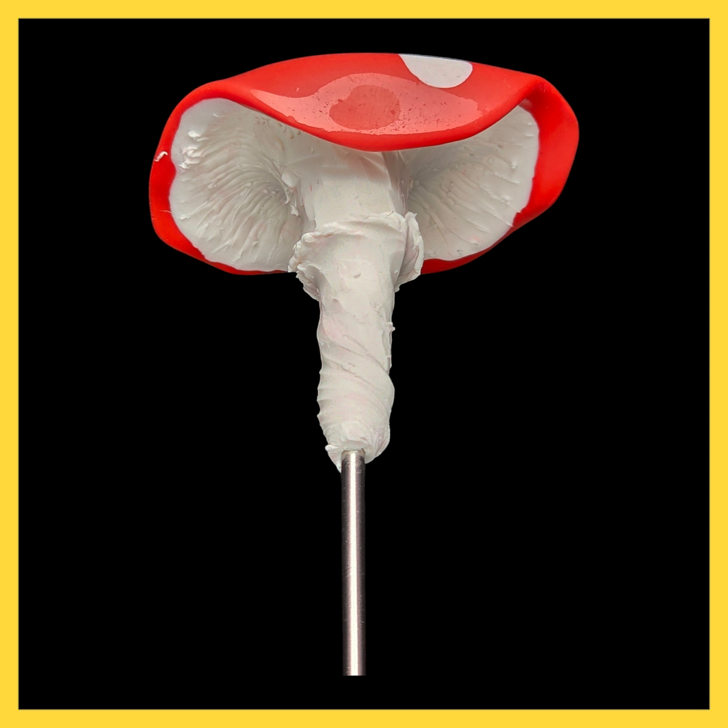 Handmade Mushroom Poker Tool - Gardening Decoration