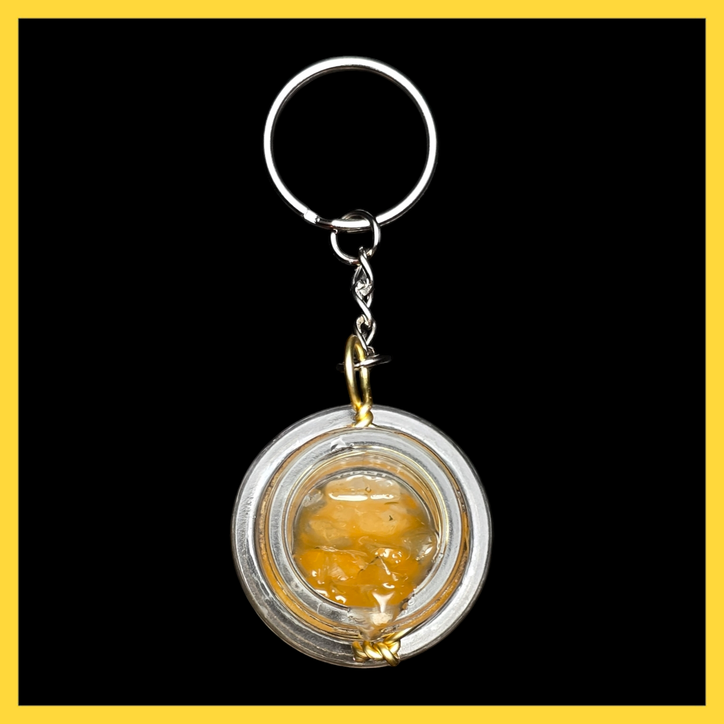 Small Diamonds Dab Keychain (Drippy)