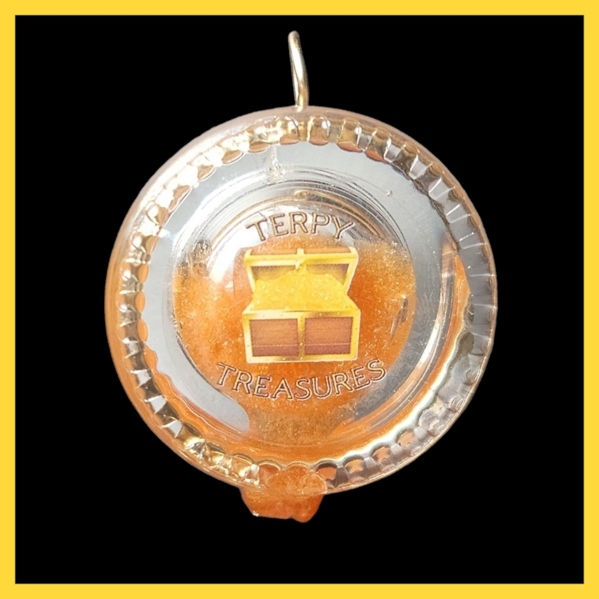 Large Diamond Dab Pendant (Drippy) image 2