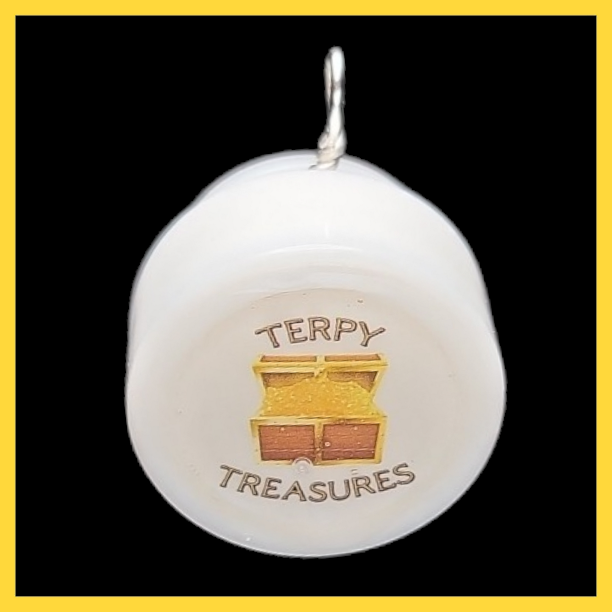 Small Hash Rosin Dab Pendant (Messy) image 2