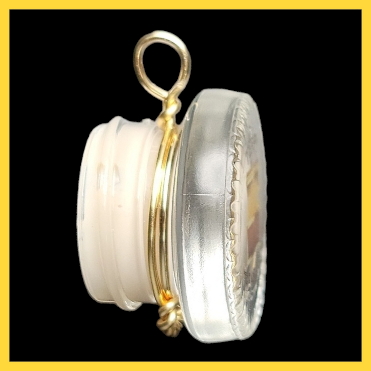 Small Hash Rosin Dab Pendant (Messy) image 1