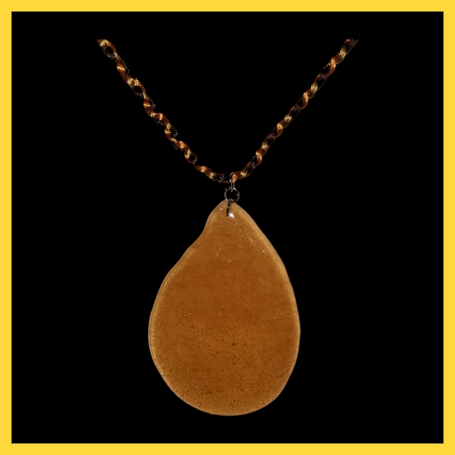 Shatter Pendant with Rainbow Wrap image 0