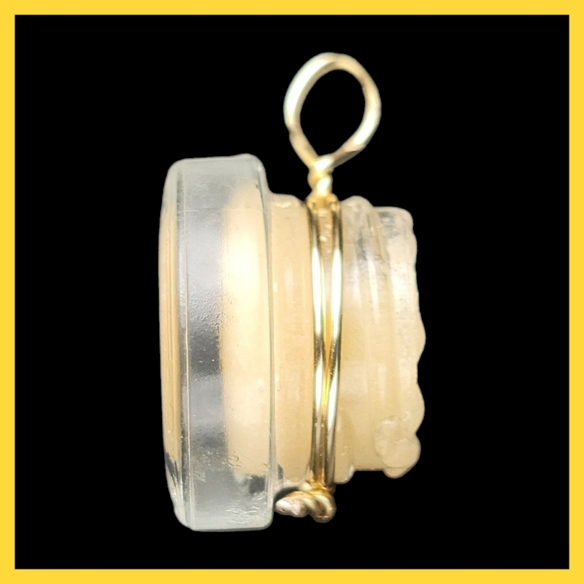 Small Hash Rosin Dab Pendant (Messy) image 3