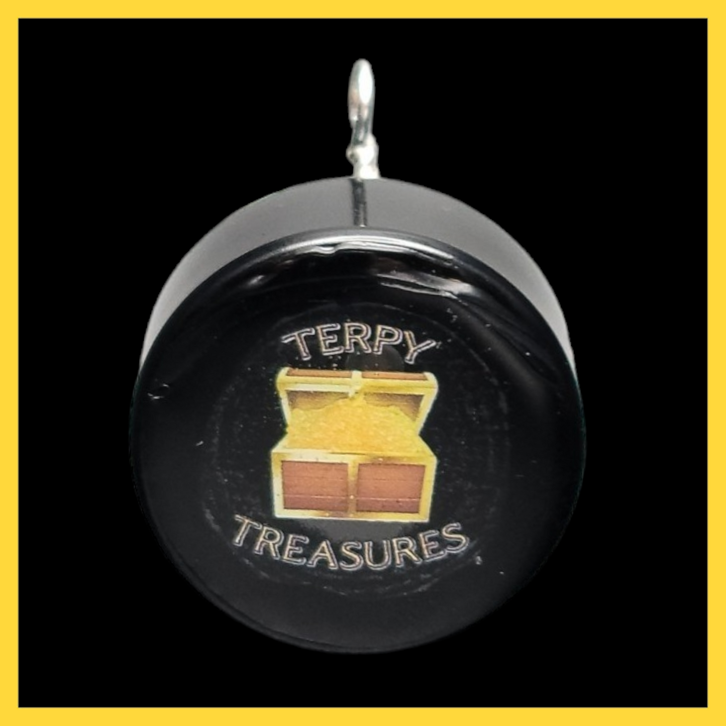 Small Hash Rosin Dab Pendant (Messy) image 2