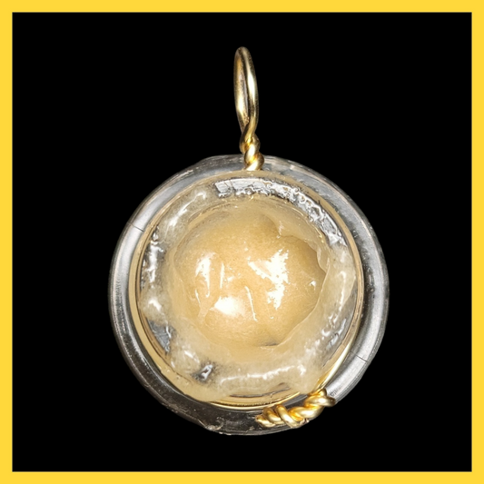Small Hash Rosin Dab Pendant (Messy) image 0