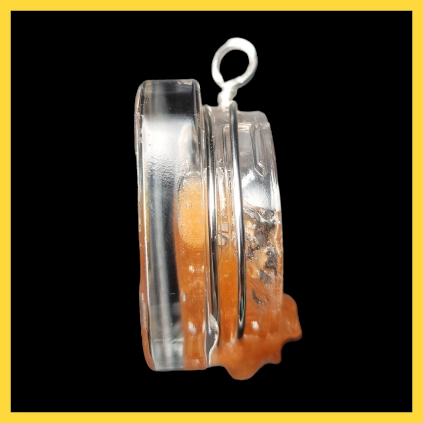 Large Diamond Dab Pendant (Drippy) image 3