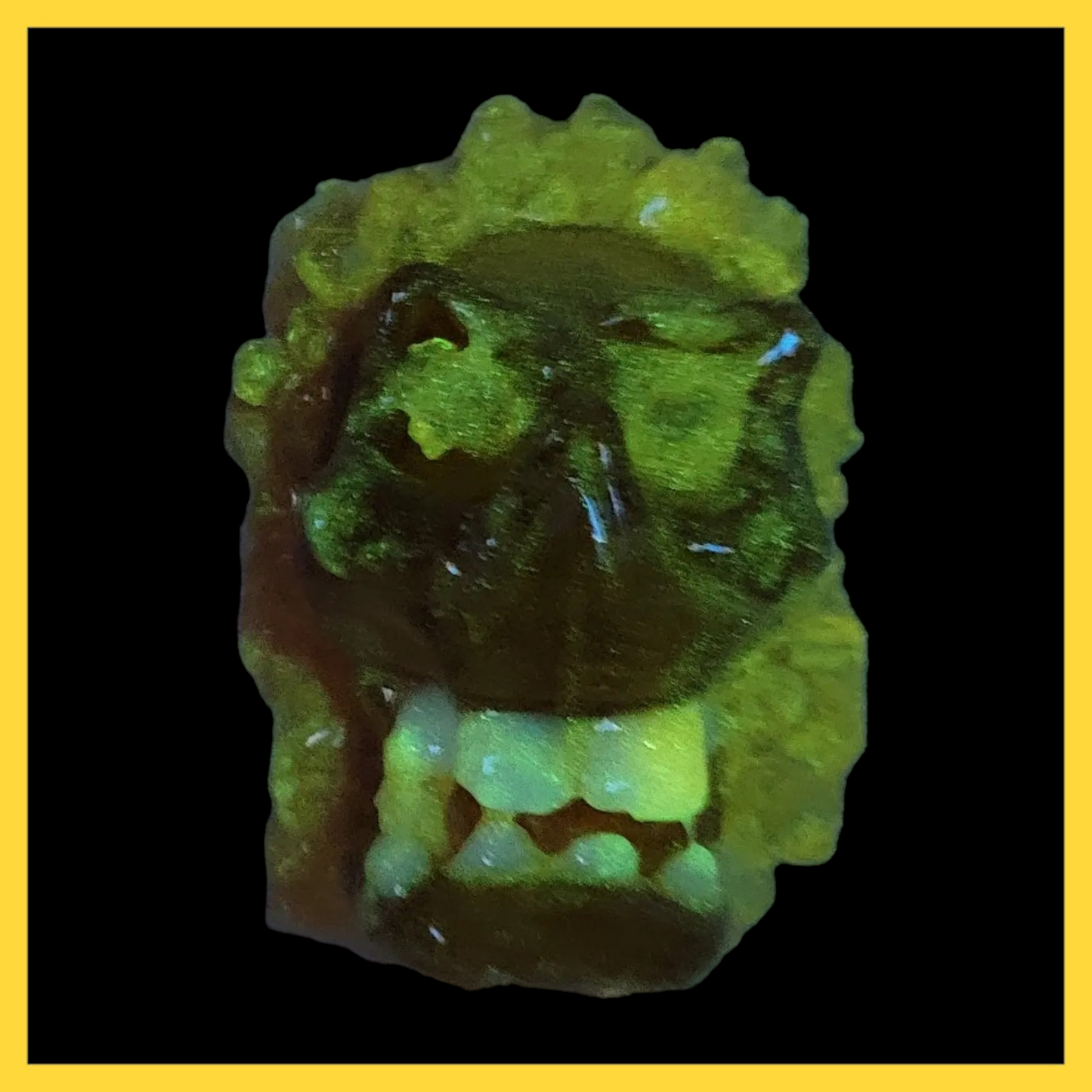DabHeadz Diamond Drip Pendant (UV REACTIVE) image 4
