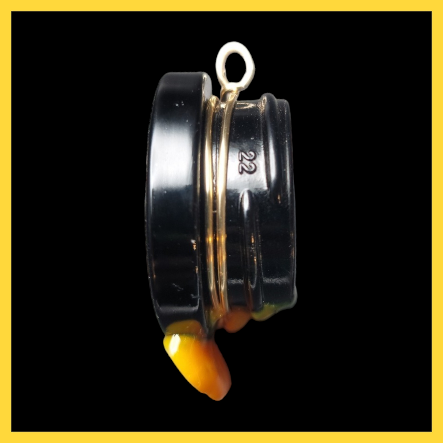 Large Sugar Sauce Dab Pendant (Drippy) image 3