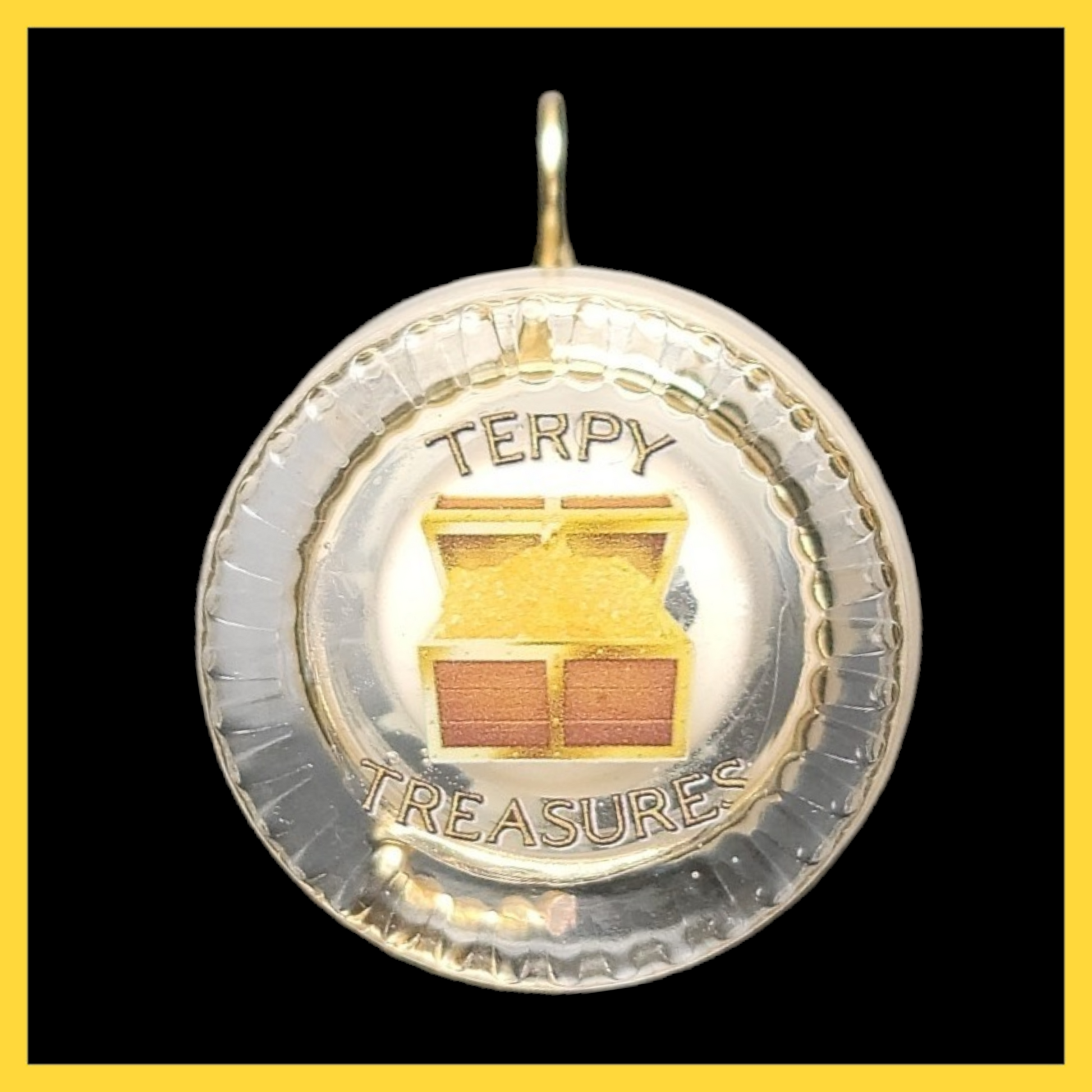 Small Hash Rosin Dab Pendant (Messy) image 2