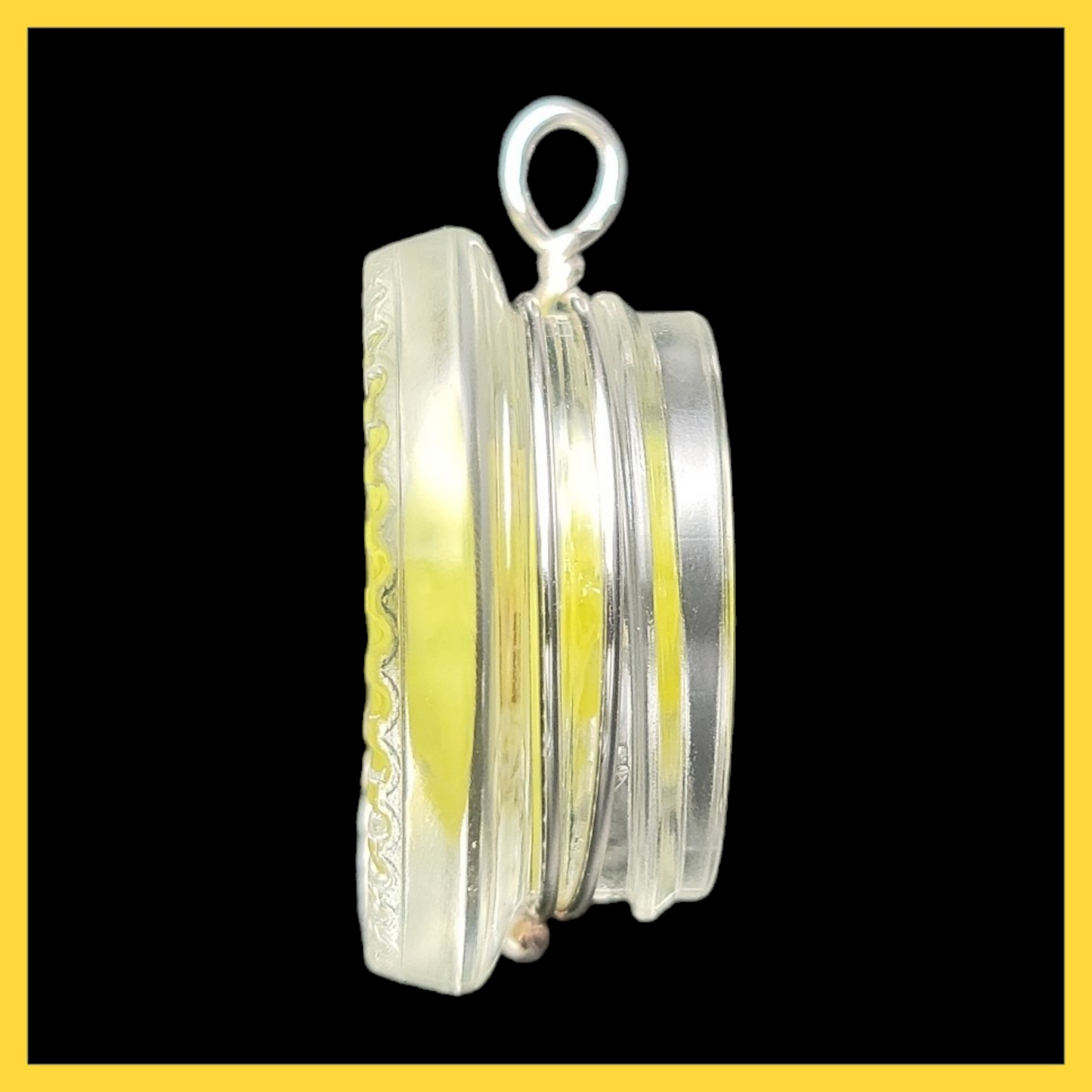 Large Diamond Dab Pendant (Regular) image 3