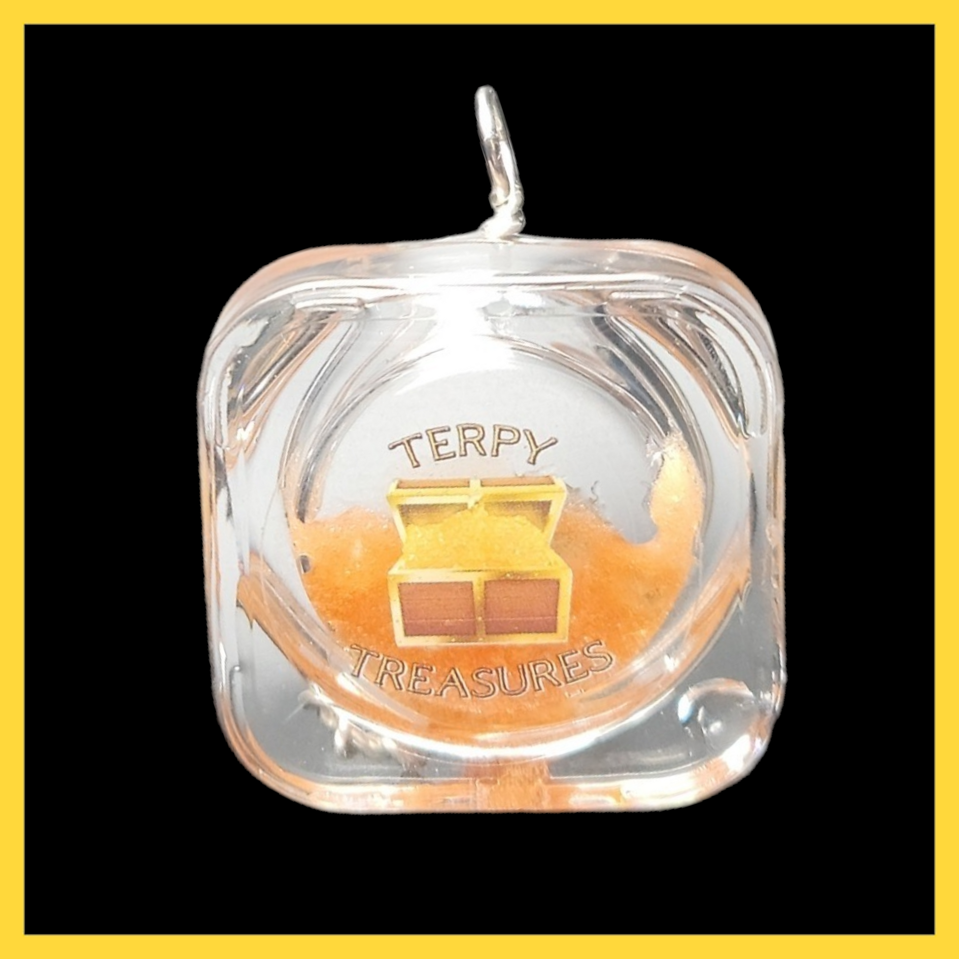 Large Diamond Dab Pendant (Drippy) image 2