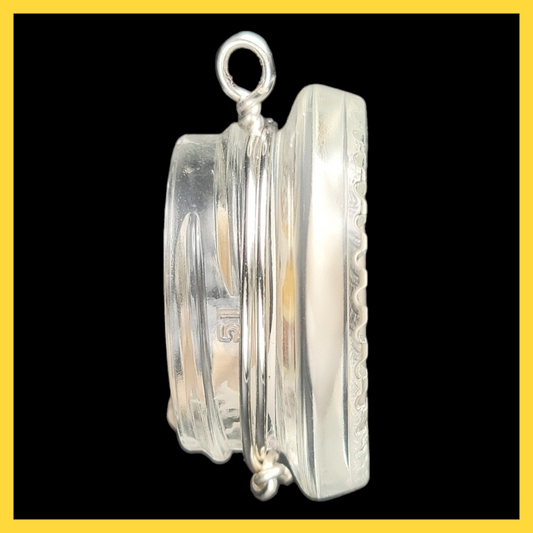 Large Hash Rosin Dab Pendant (Messy) image 1