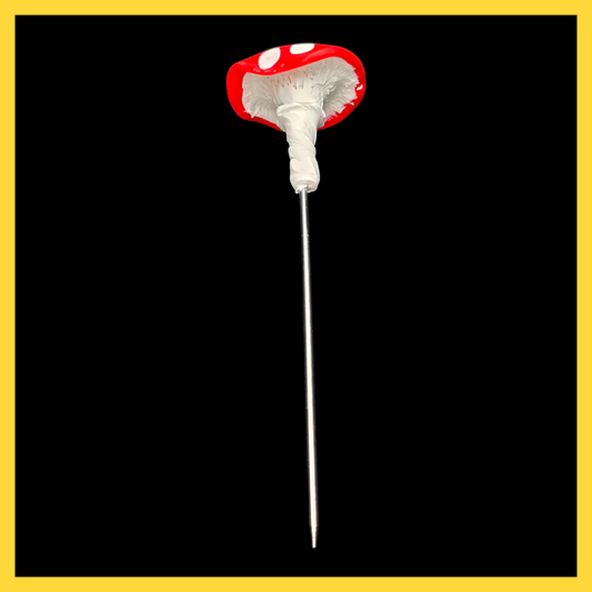 Handmade Mushroom Poker Tool - Gardening Decoration