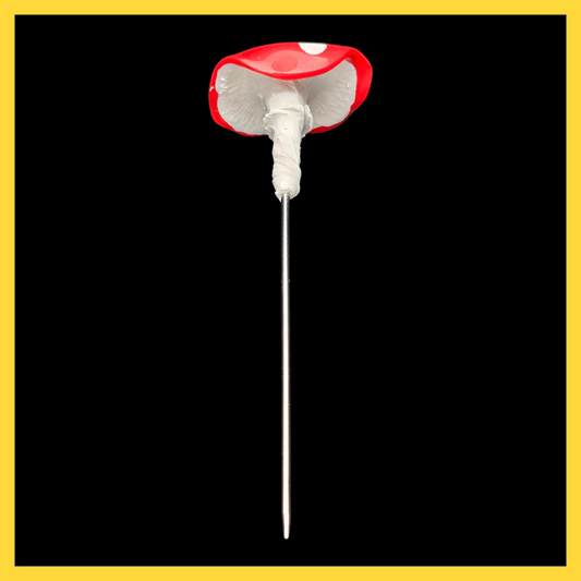 Handmade Mushroom Poker Tool - Gardening Decoration