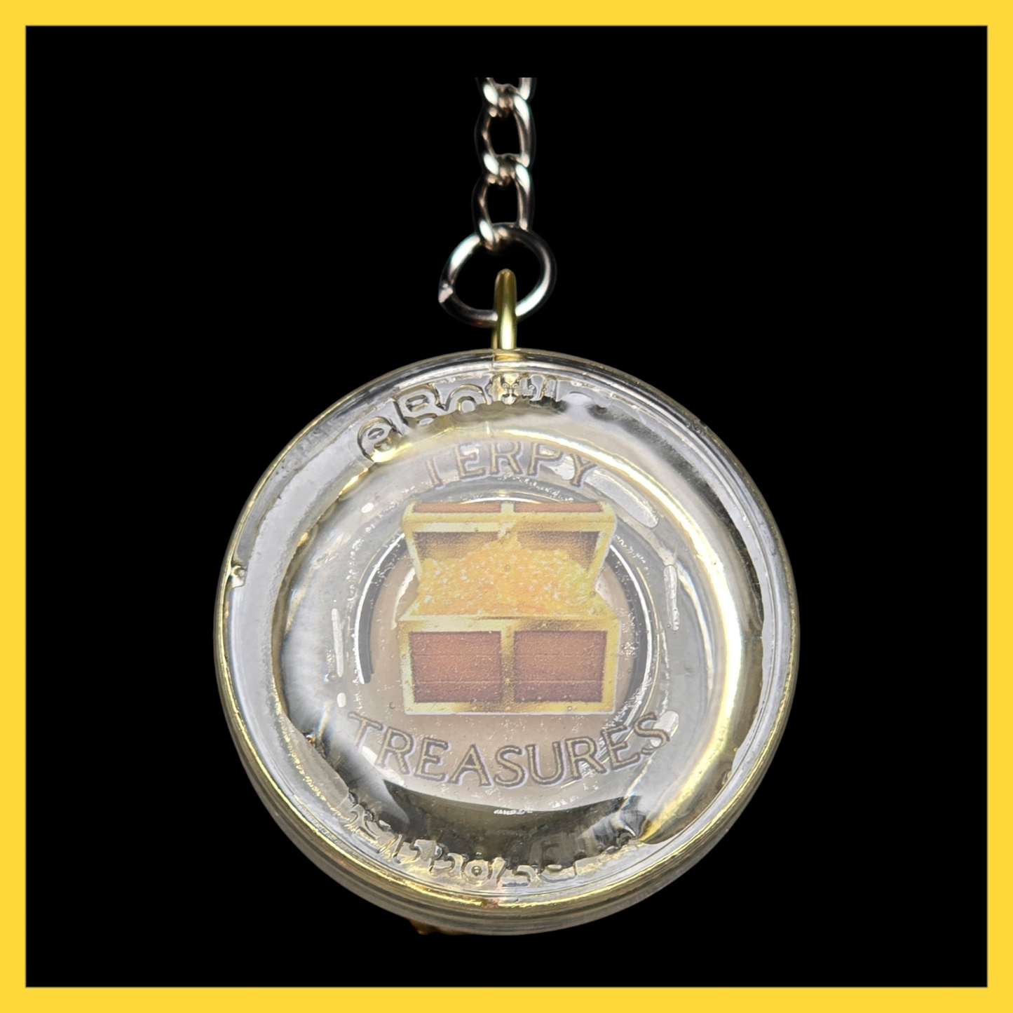 Small Hash Rosin Dab Keychain (Messy)