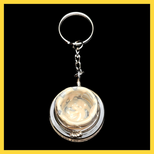 Small Hash Rosin Dab Keychain (Messy)