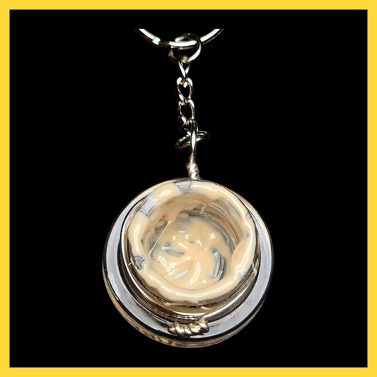 Small Hash Rosin Dab Keychain (Messy)