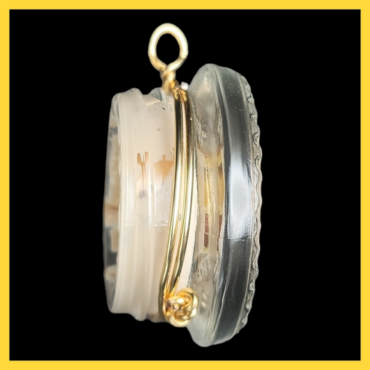 Large Hash Rosin Dab Pendant (Messy) image 1