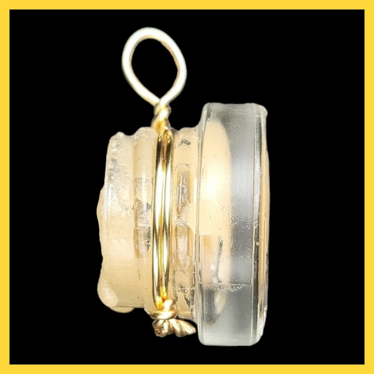 Small Hash Rosin Dab Pendant (Messy) image 1