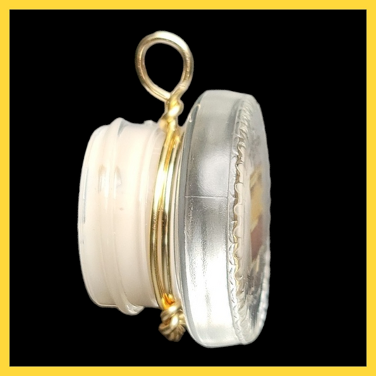 Small Hash Rosin Dab Pendant (Messy) image 1