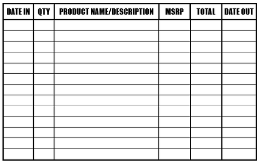 Small Business Consignment Agreement Form | Printable Google Docs + Word Template