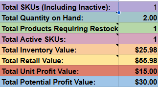 Small Business Inventory Tracker Spreadsheet | Google Sheets & Excel Template | Inventory Management Tool