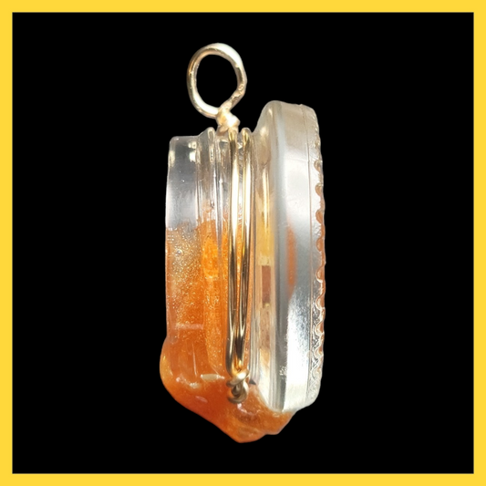 Large Diamond Dab Pendant (Drippy) image 1