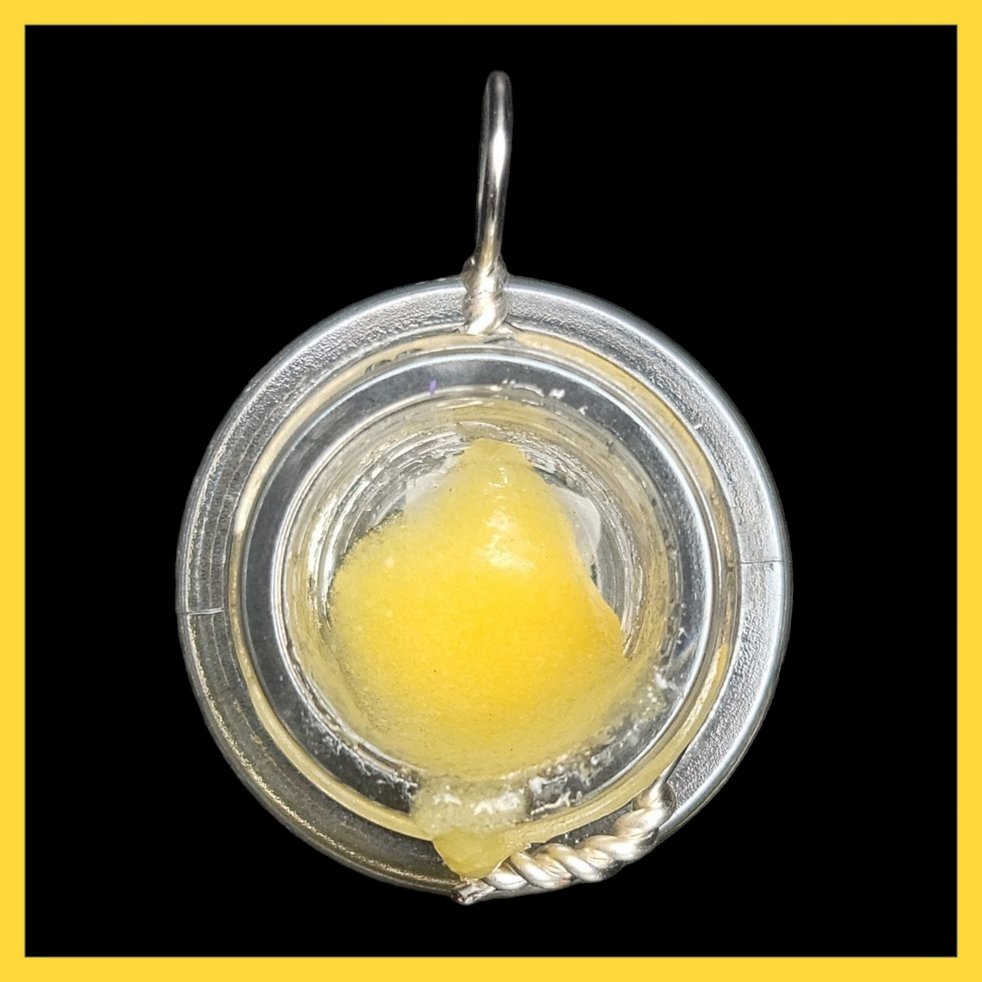 Small Sauce Dab Pendant (Drippy) image 0