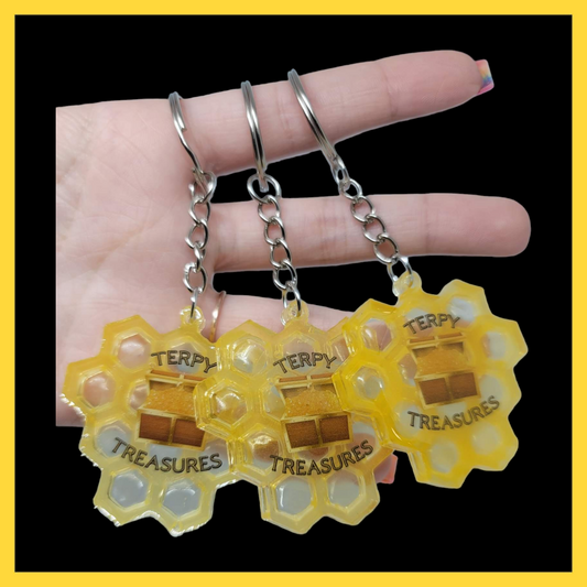 Honeycomb Keychains image 1